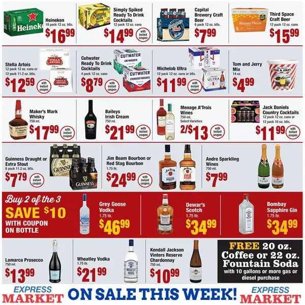 Liquor Specials