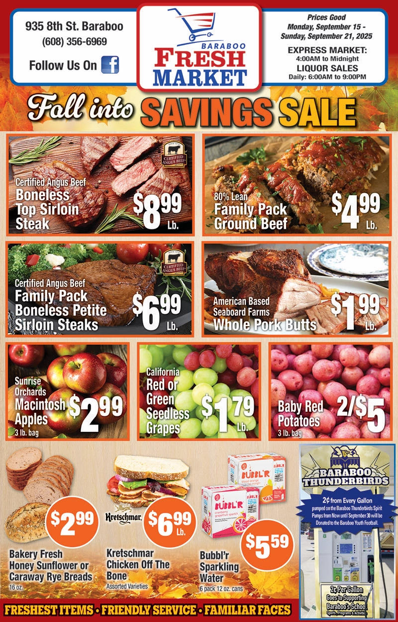 Weekly Grocery Ad 9-15