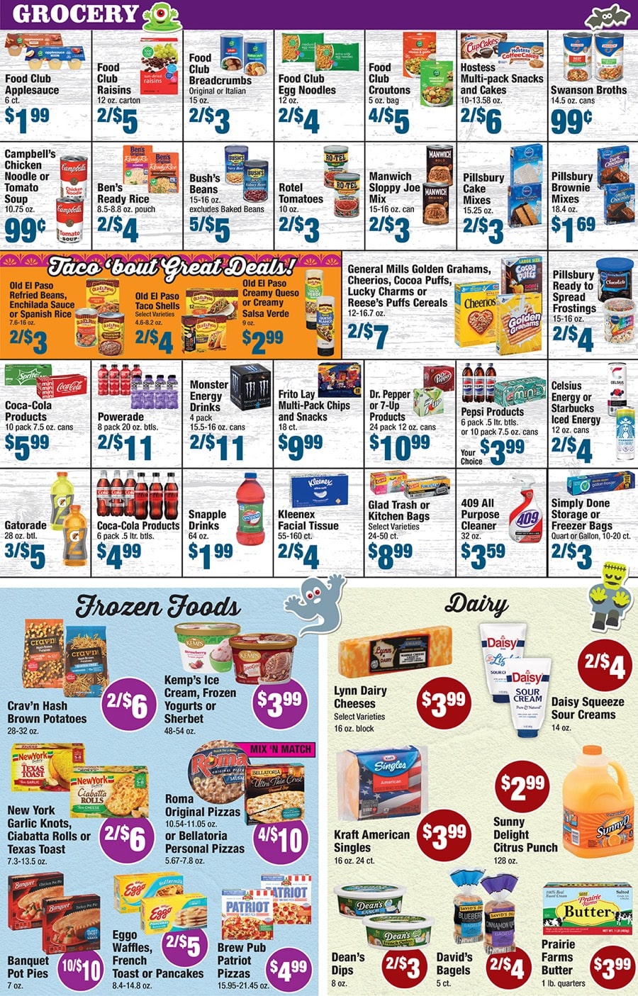 Weekly Grocery 10-27